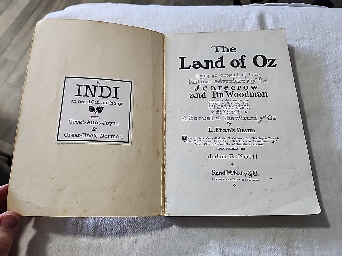5 Oz Books by L. Frank Baum, Books 1-4 & 11