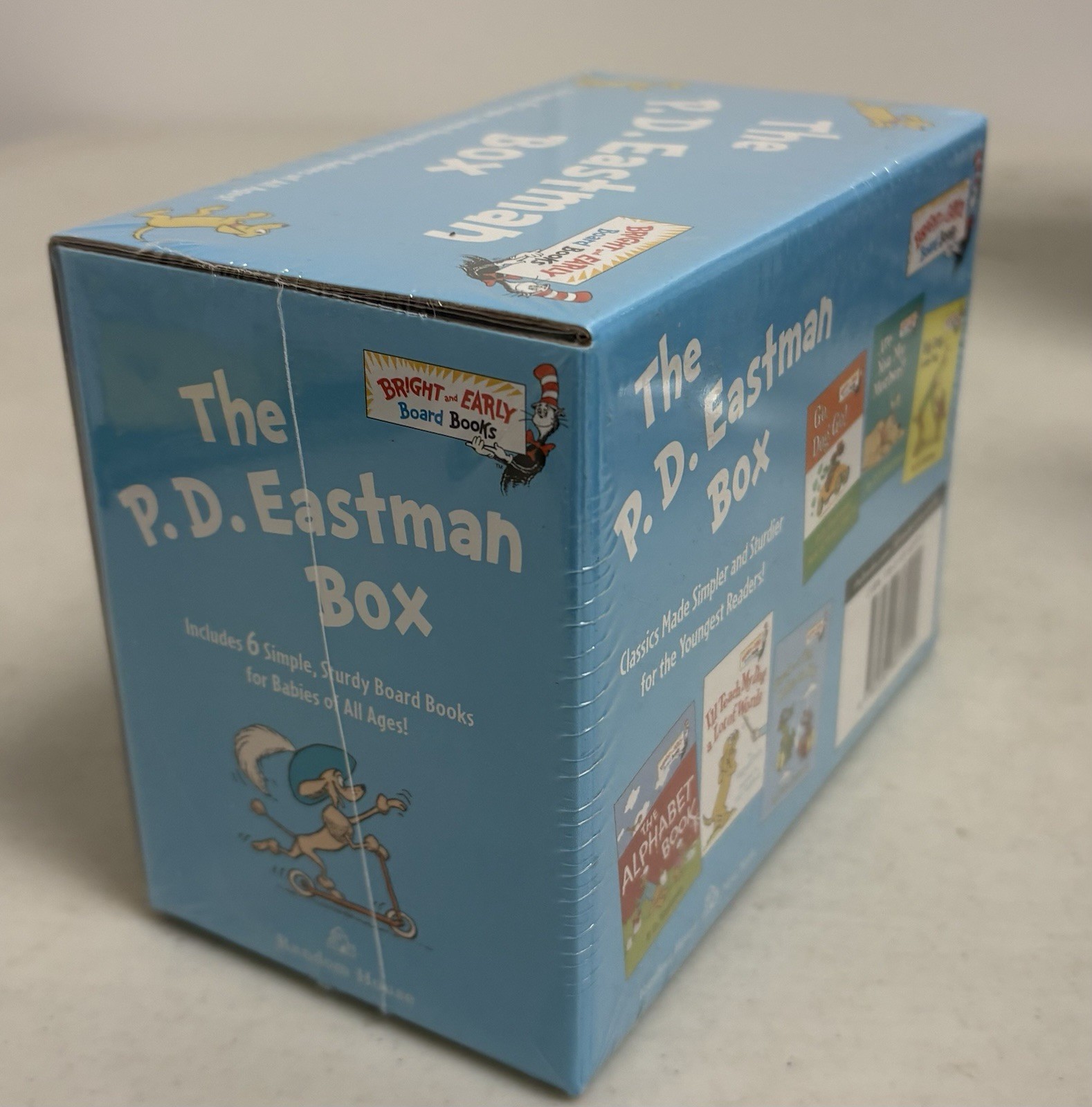 P.D. Eastman Bright and Early Board Books 6 Book Set NEW