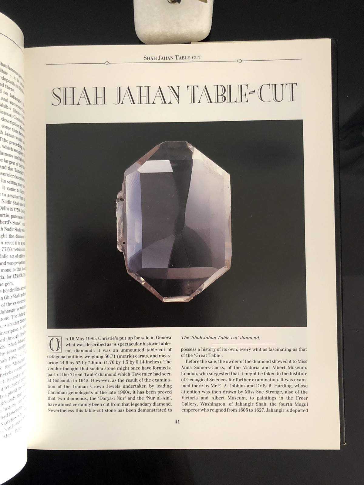 Famous Diamonds Ian Balfour Collins 1987 First Ed/F.Print H/C D/J L/N 💎