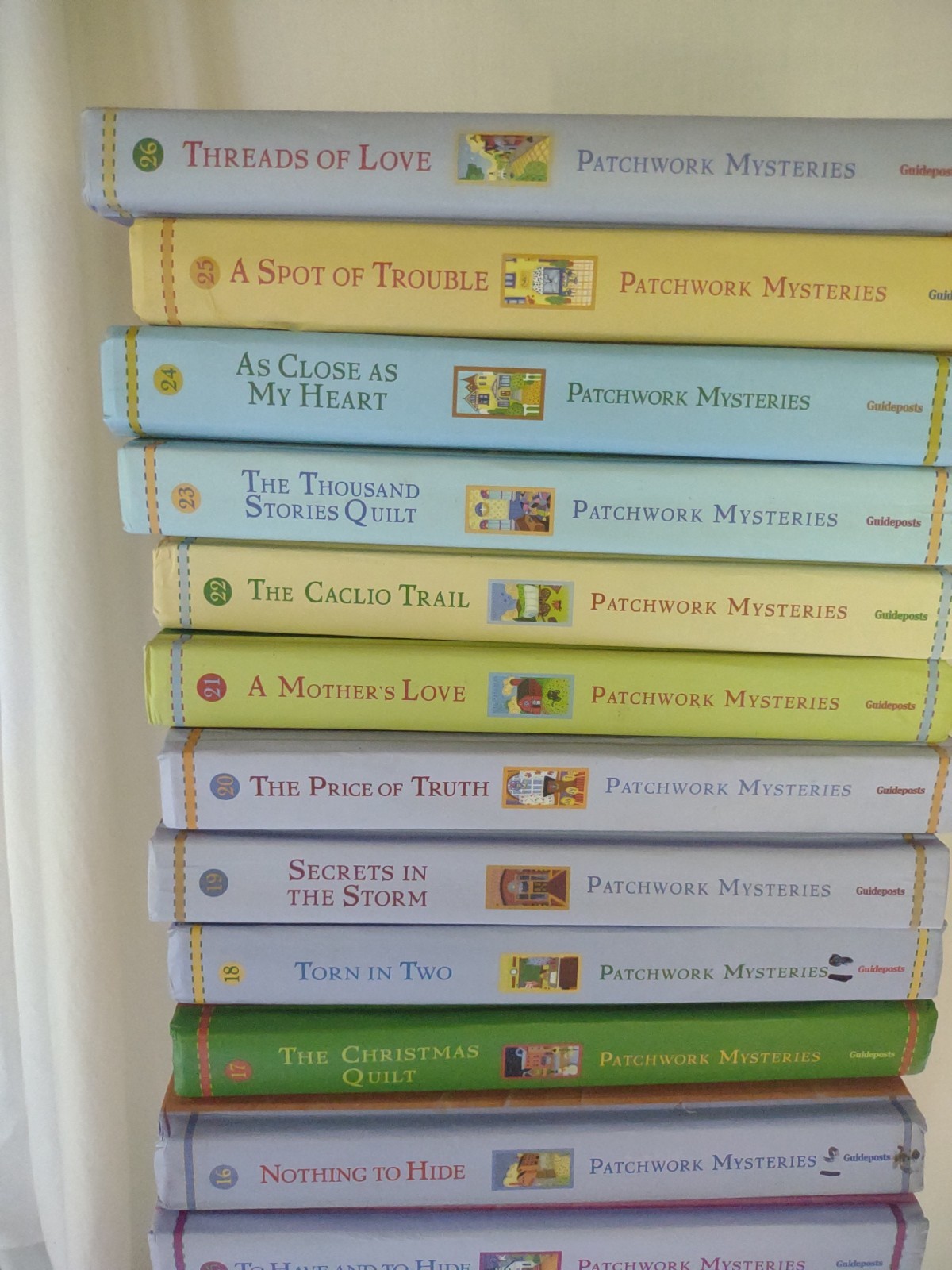 Patchwork Mysteries Series By Guideposts Cozy, Clean Books Set Volumes 1-26