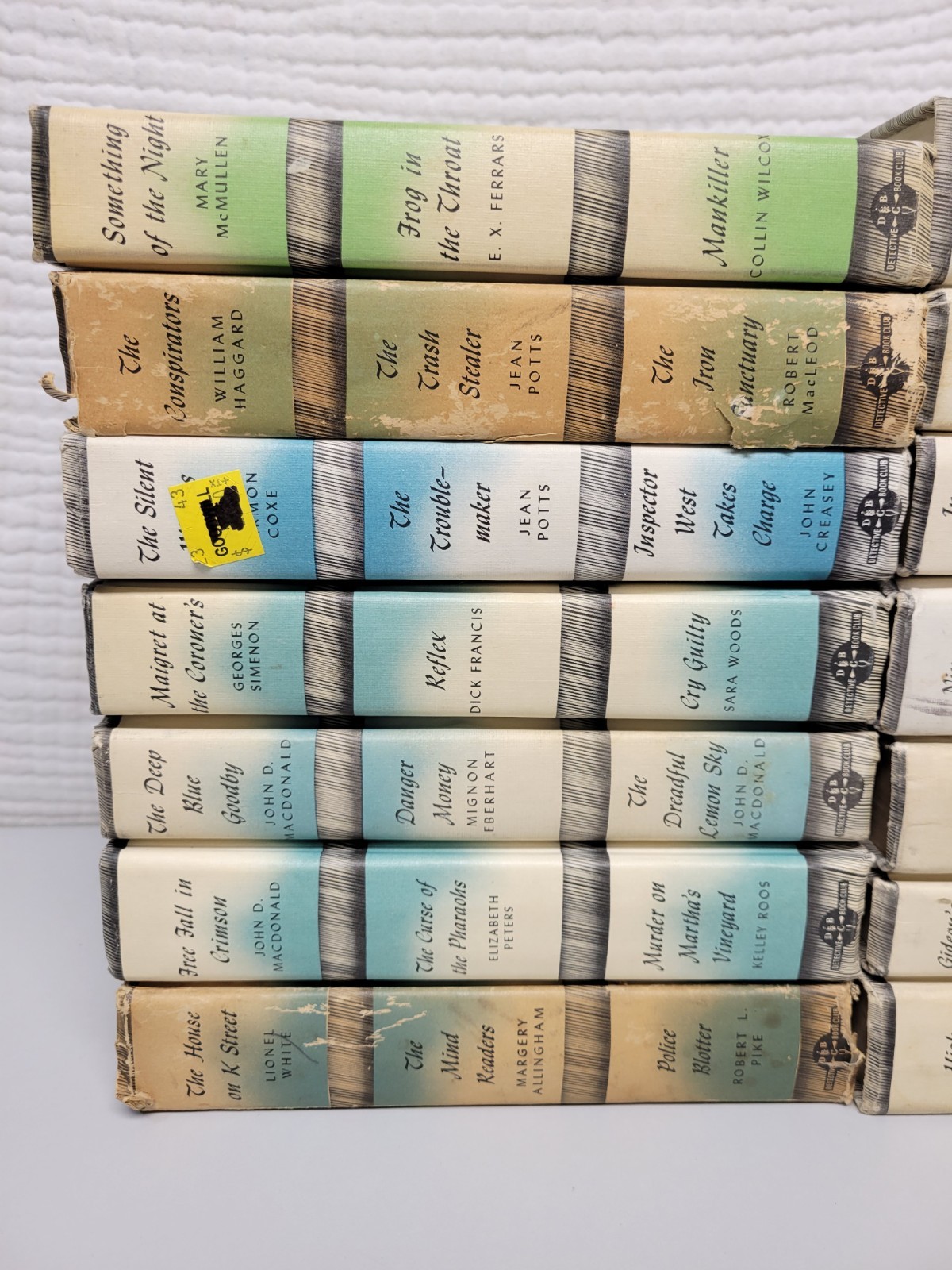 Lot of 14 Detective Book Club 3-in-1 Mystery Books