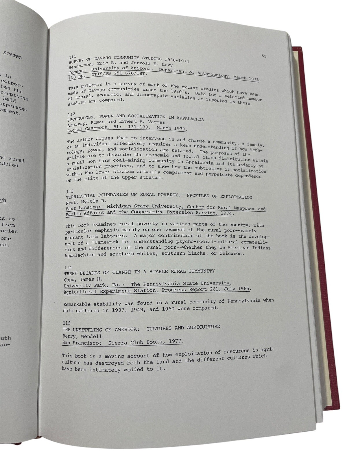 Rural Social Welfare. Educators and Practitioners An Annotated Bibliography 1981