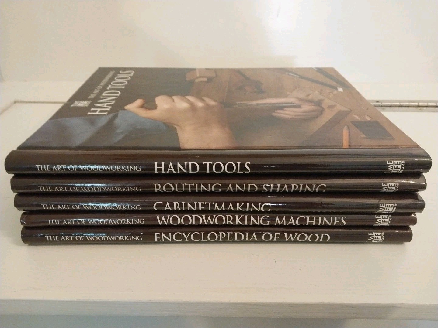 Time Life Books The Art of Woodworking Set of 5 Volumes HC, Ring Binding, VG