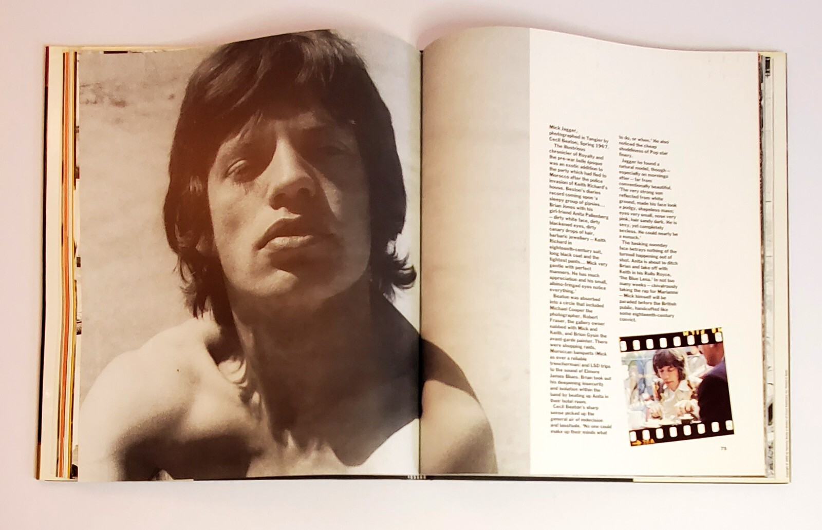 The Life and Good Times of the ROLLING STONES Coffee Table Book (126 pages)
