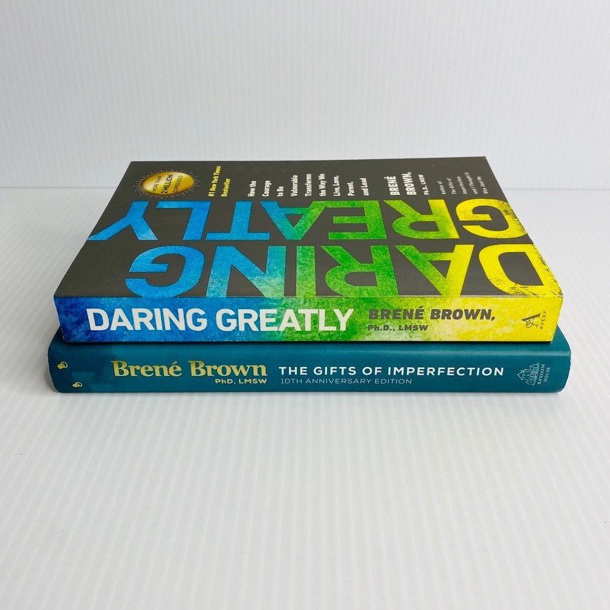 Brene Brown – Lot of 2 – Daring Greatly & Gifts of Imperfection HB/TPB