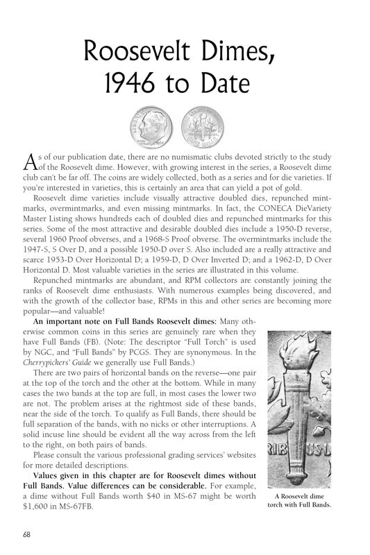 Cherrypickers Guide – Rare Die Varieties of United States Coins, Vol 1, 6th Ed