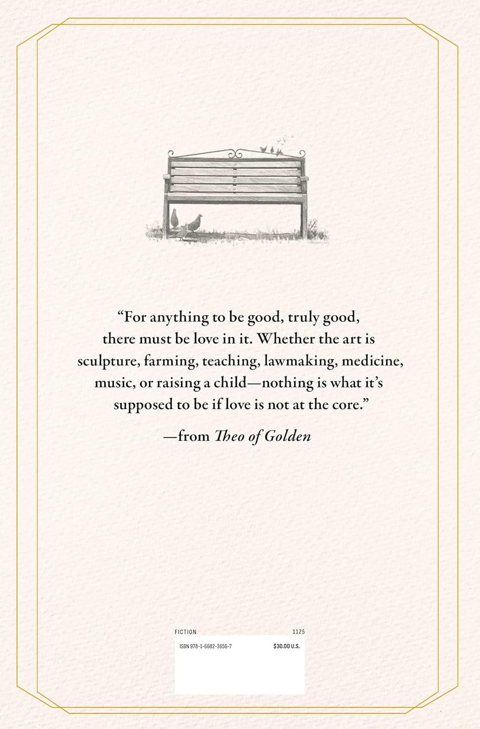 Theo of Golden by Allen Levi Hardcover Book