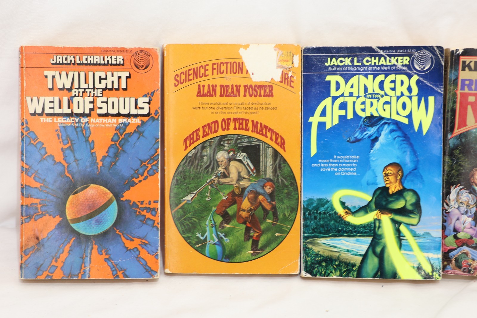 Lot of 20 Science Fiction Books, Paperback, No Duplicates, B670