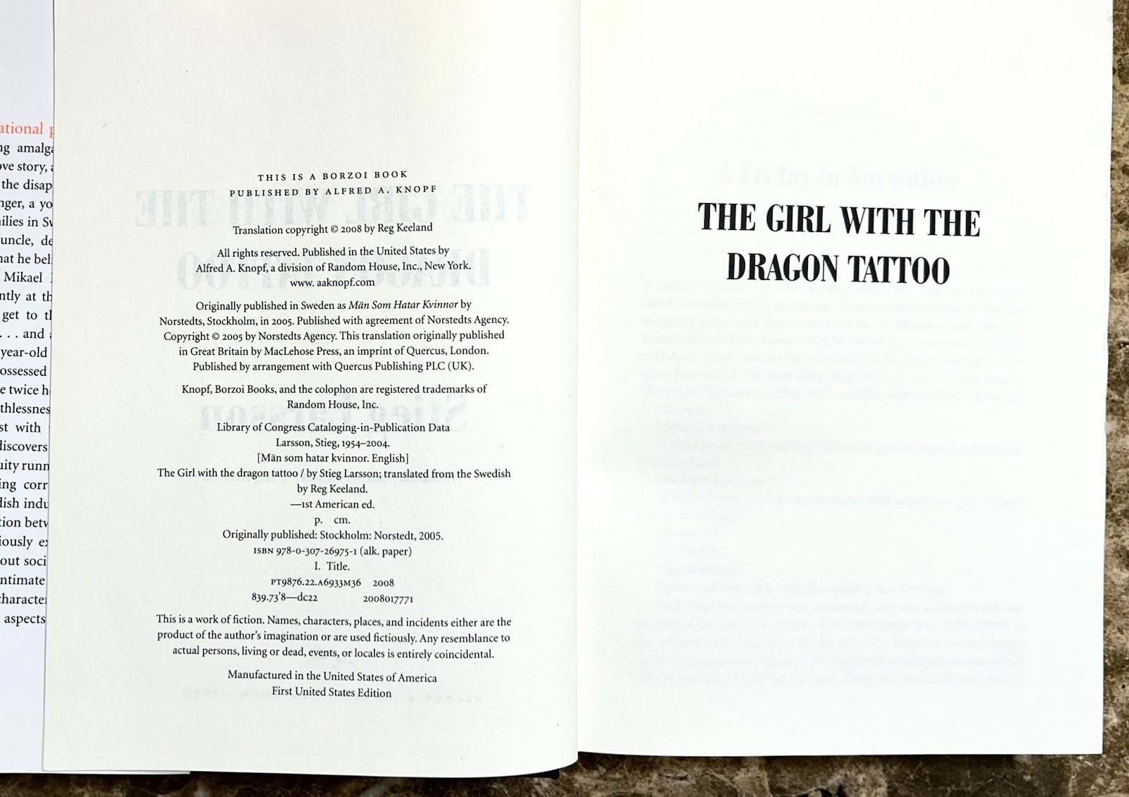 The Millennium Trilogy Hardcover ALL 1st Edition 1st Printing by Stieg Larsson