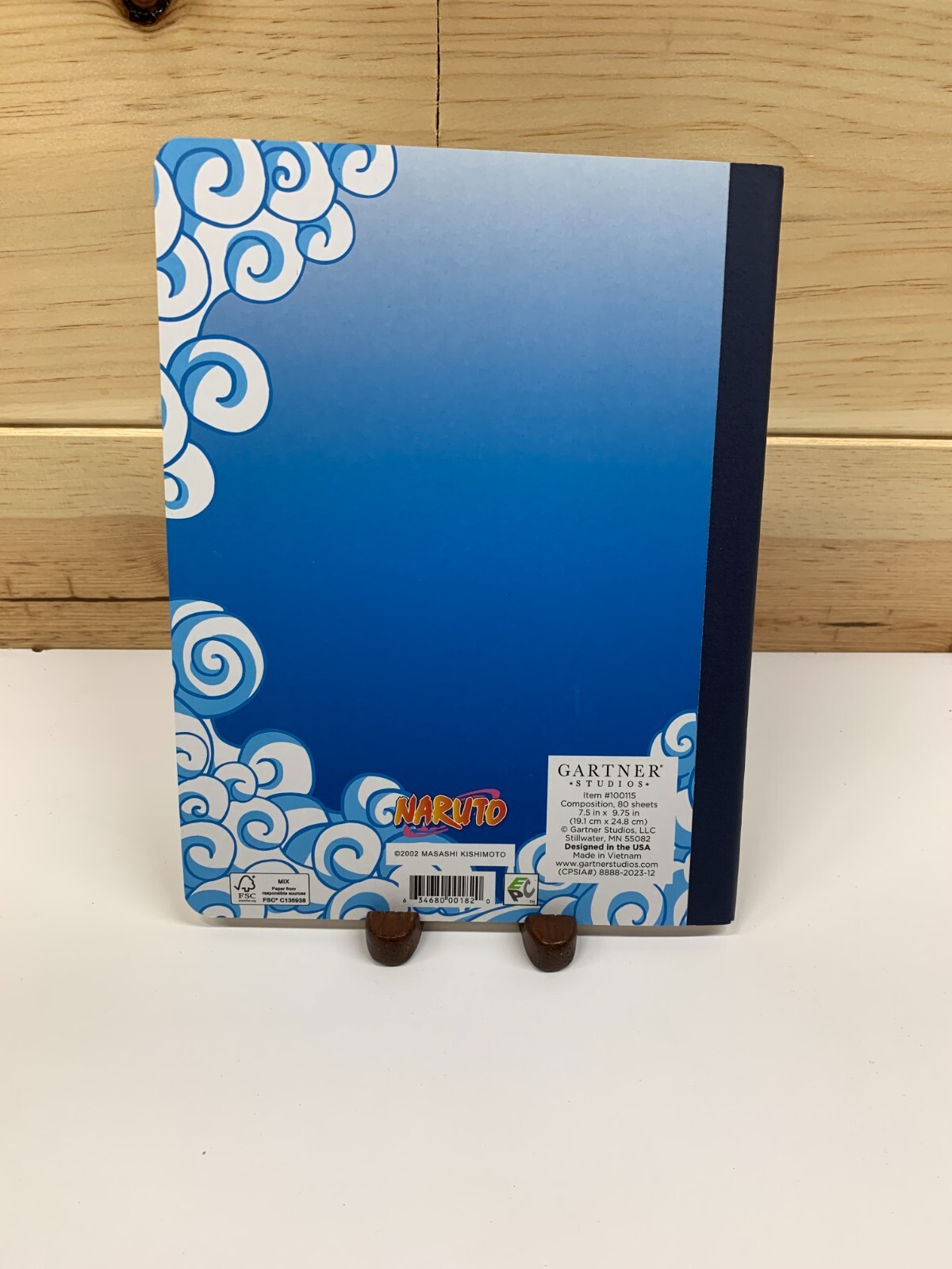 Naruto Composition Notebook Children’s School Journal 80 Pages 7.5 in x 9.75 in