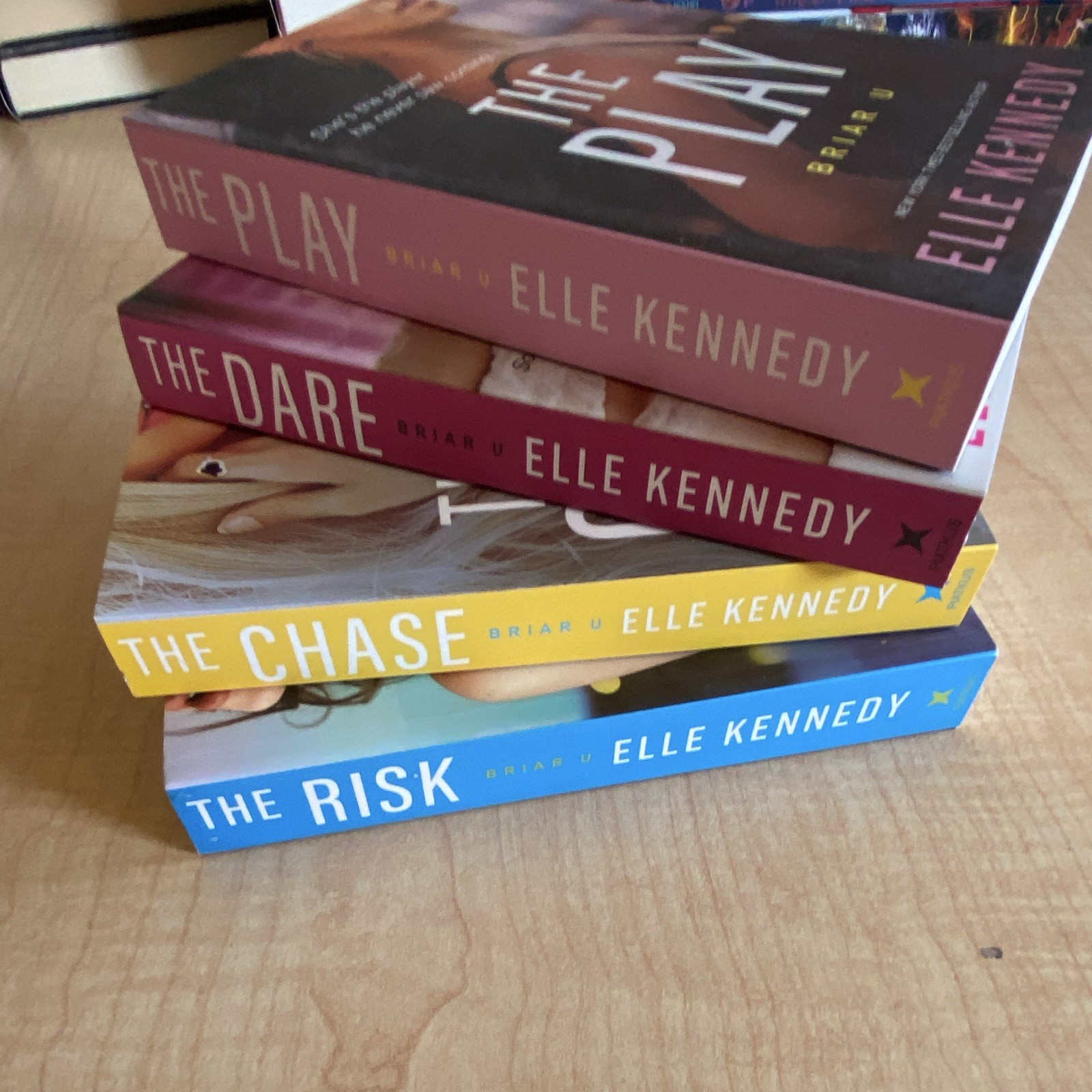 Briar U Set (The Chase, The Risk, The Play, The Dare) by Elle Kennedy, PB