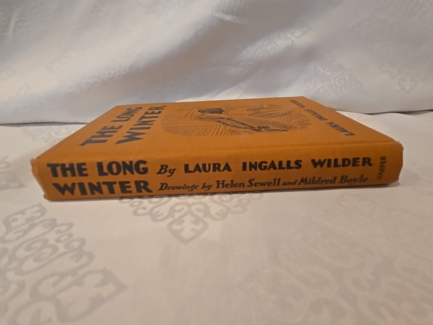 The Long Winter by Laura Ingalls Wilder. Harper & Brothers ~HC/DJ