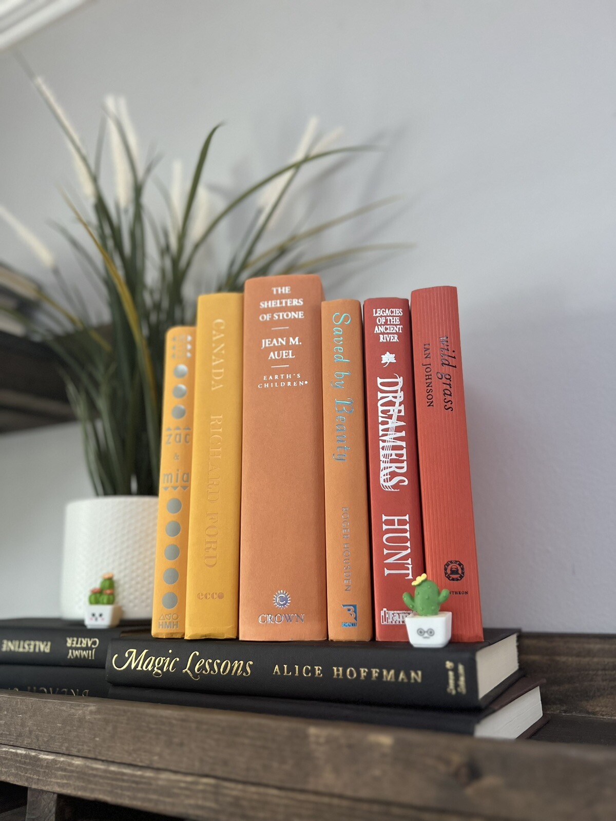 Stack of 6 colorful books for Decoration | Book Decor| Decorative Book set.
