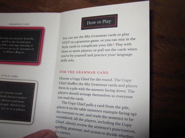 Stet! Dreyer’s English A Game for Language Lovers, Grammar Geeks, & Bibliophiles