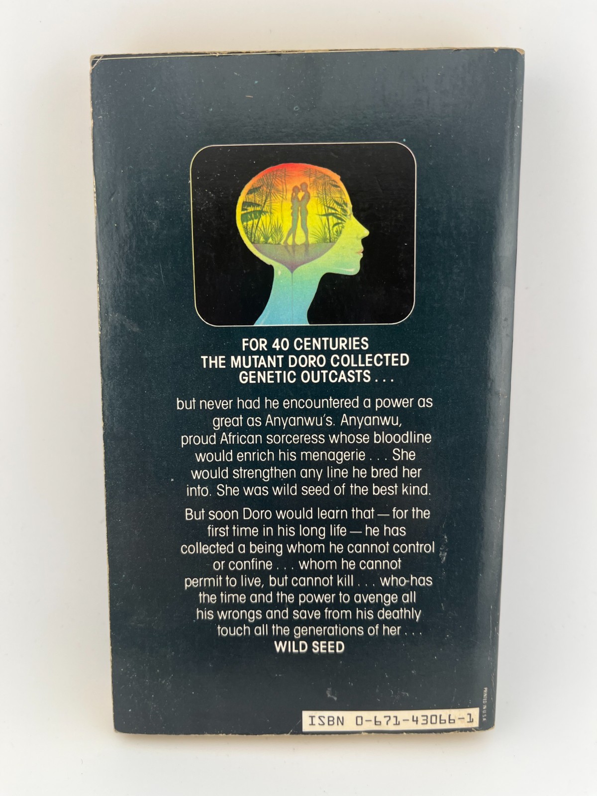 OCTAVIA E. BUTLER ~ WILD SEED ~ First Edition Printing 1981 Vintage paperback
