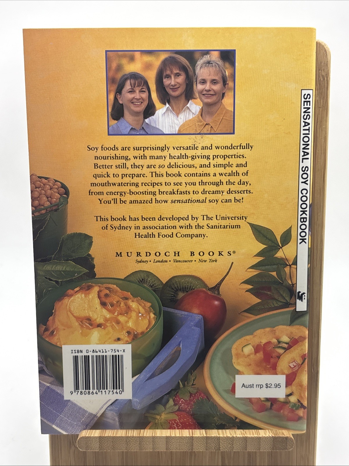 SENSATIONAL SOY COOKBOOK.,No Author.