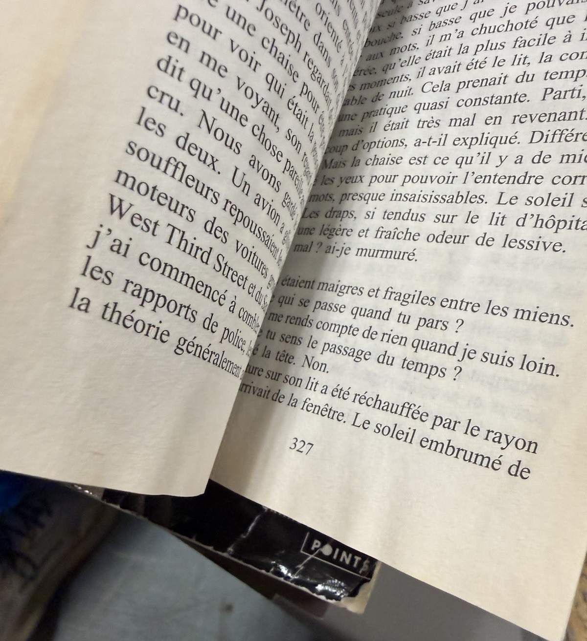 Lot of 10 books in the FRENCH Language Paperbacks. Mixed Genre