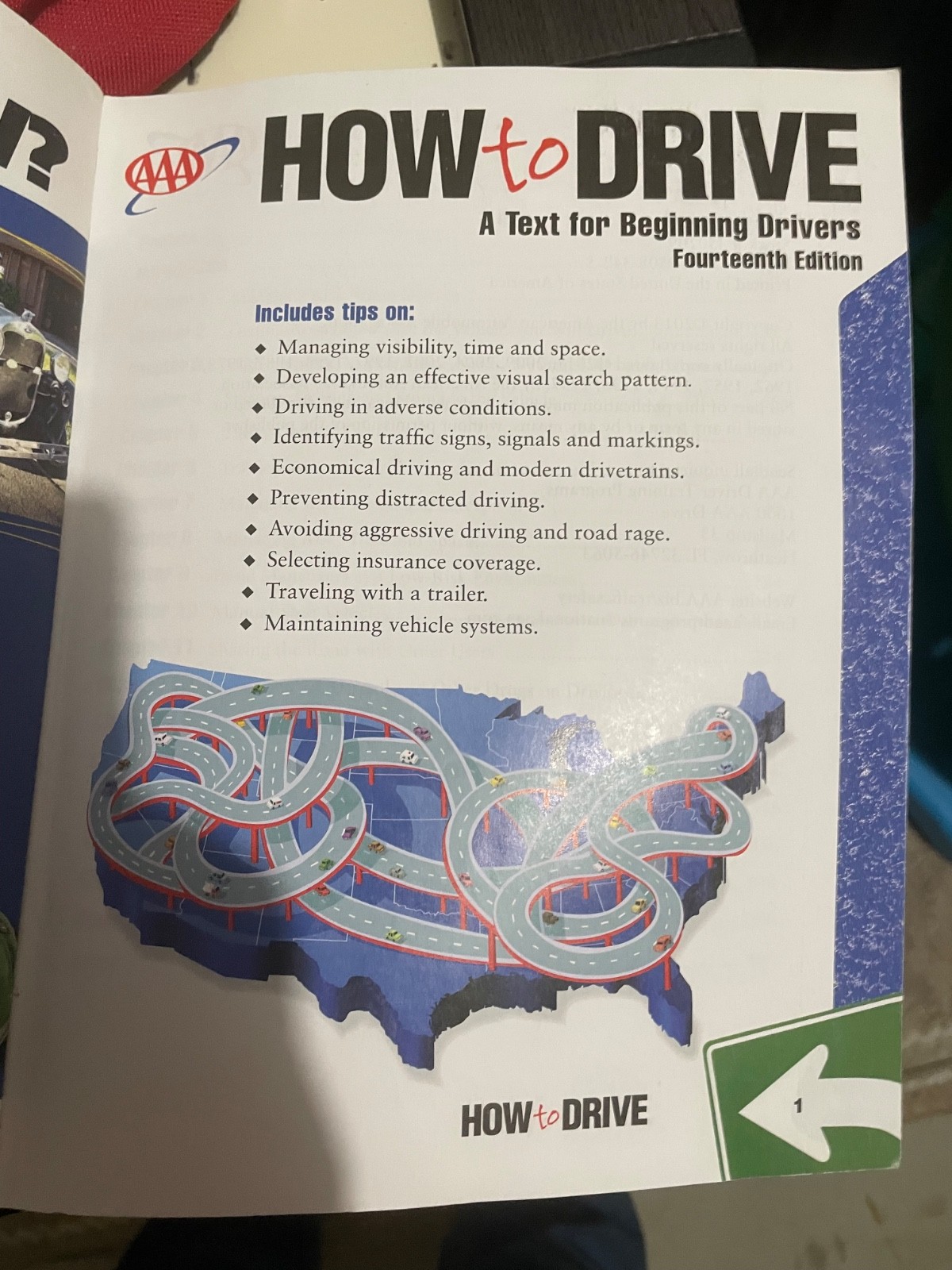 1: How to Drive (The Beginning Driver’s Manual) by AAA books drivers ed