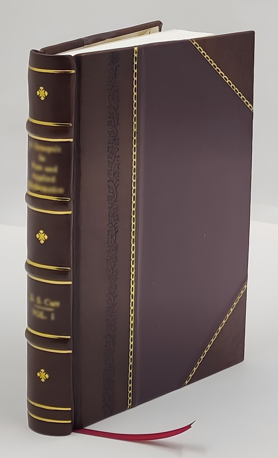 Memoirs of Fanny Hill by John Cleland. 1907 by Cleland, John [Leather Crafted]