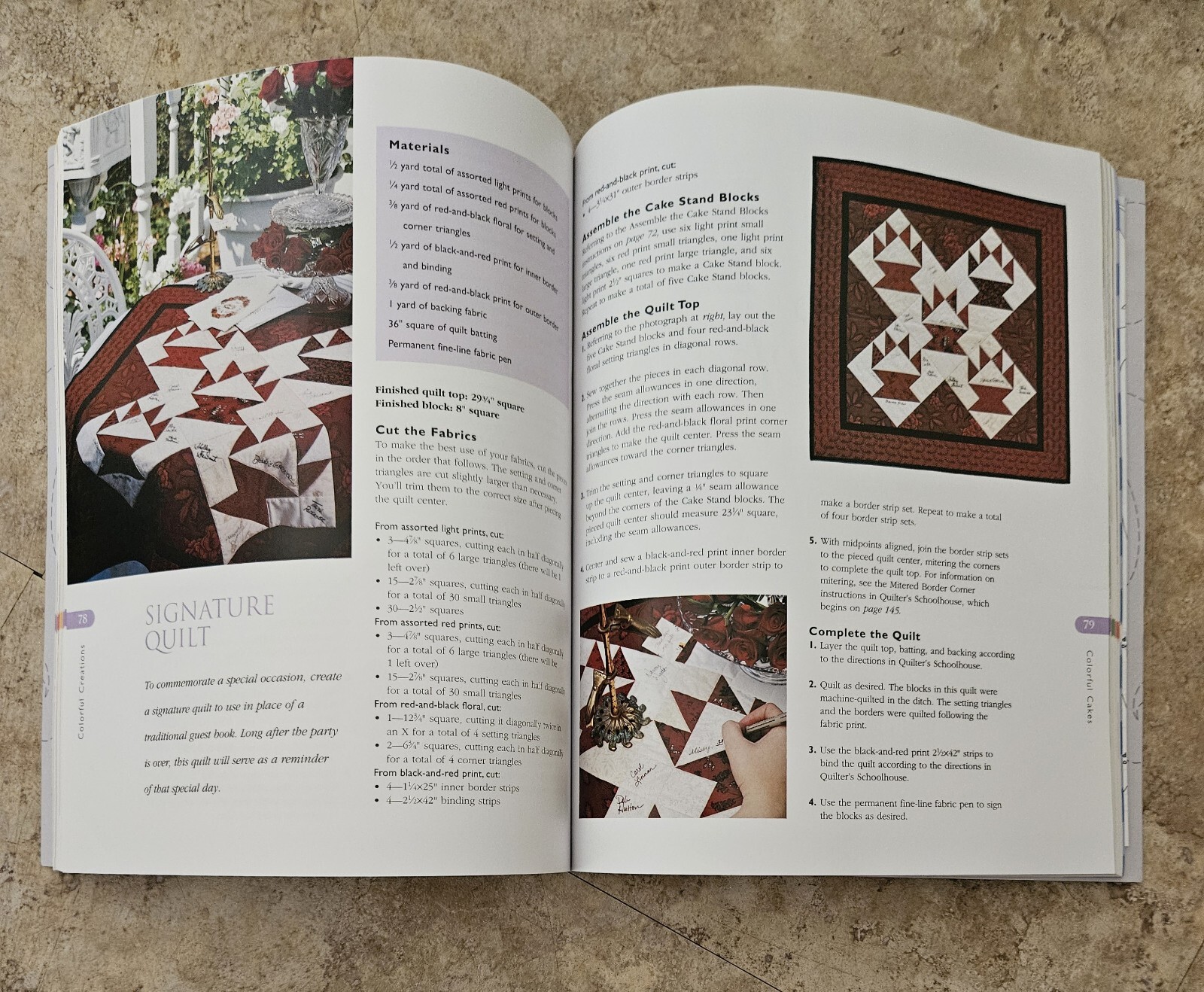 Quilt Lovers Favorites Volume 2 New Vintage 2002 Softcover 161 Pages w/Insert