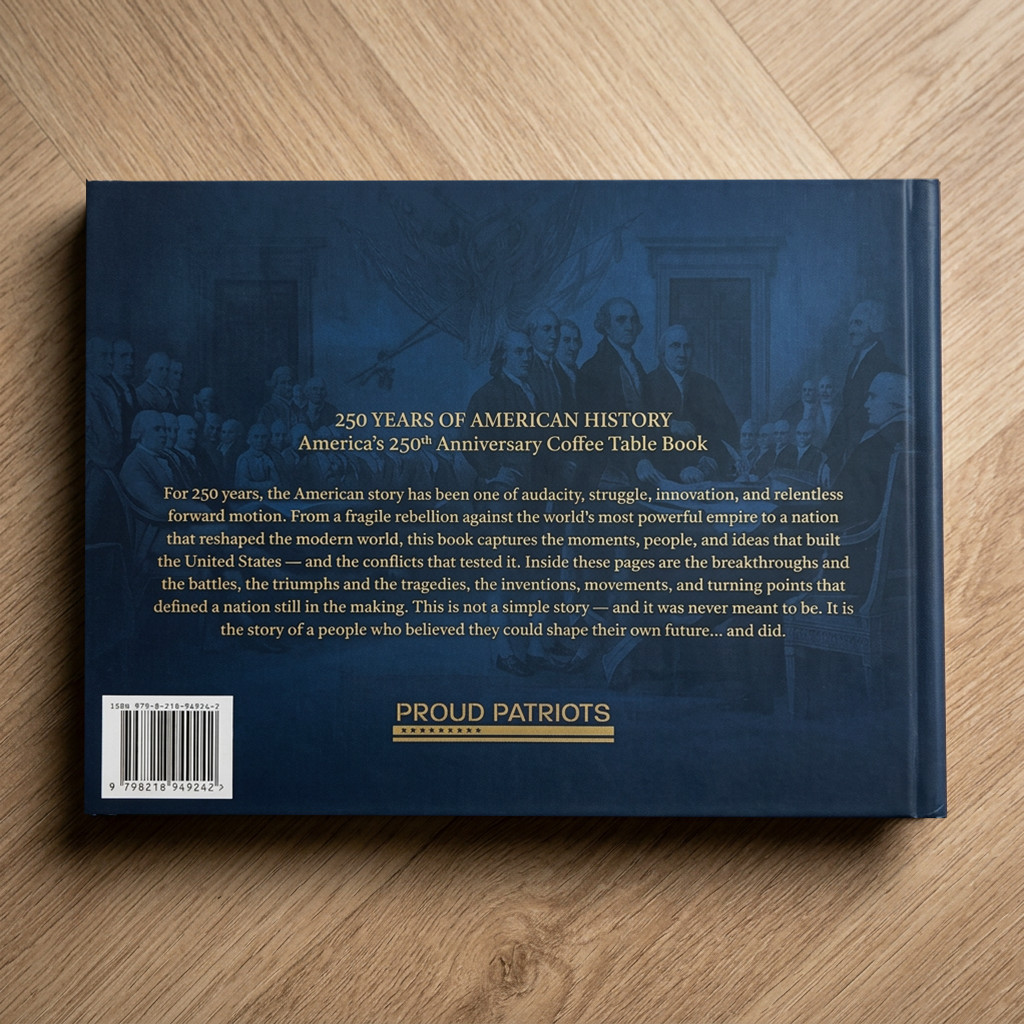 250 Years of American History: America’s 250th Anniversary Coffee Table Book (20