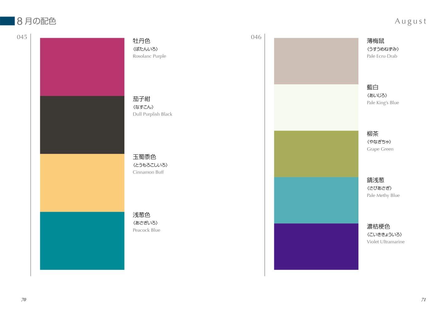 A Dictionary of Color Combinations Vol.1 ＆ 2 Japanese Creative 2 Books Set