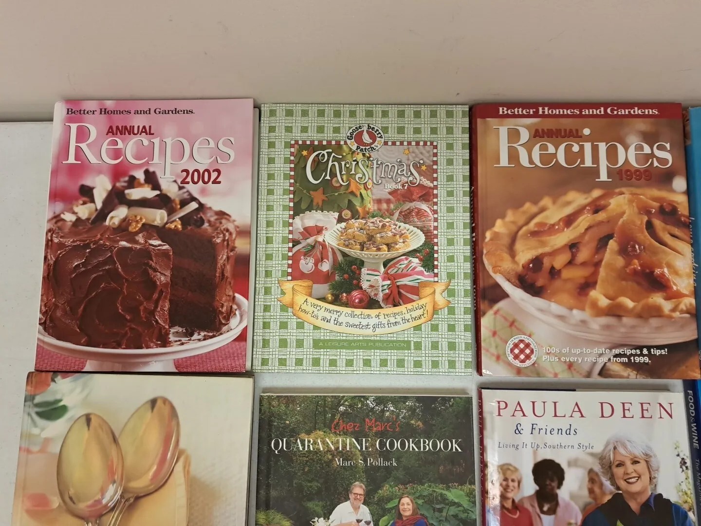 HC Cookbooks Lot Of 8. Christmas, Food & Wine, Southern Living, More #6.6.9
