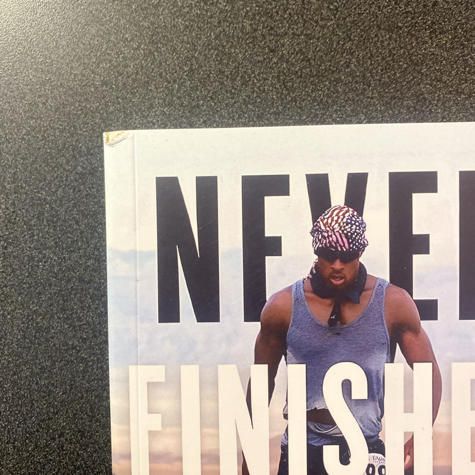David Goggins Paperback Book Lot – Can’t Hurt Me + Never Finished “like newish”.
