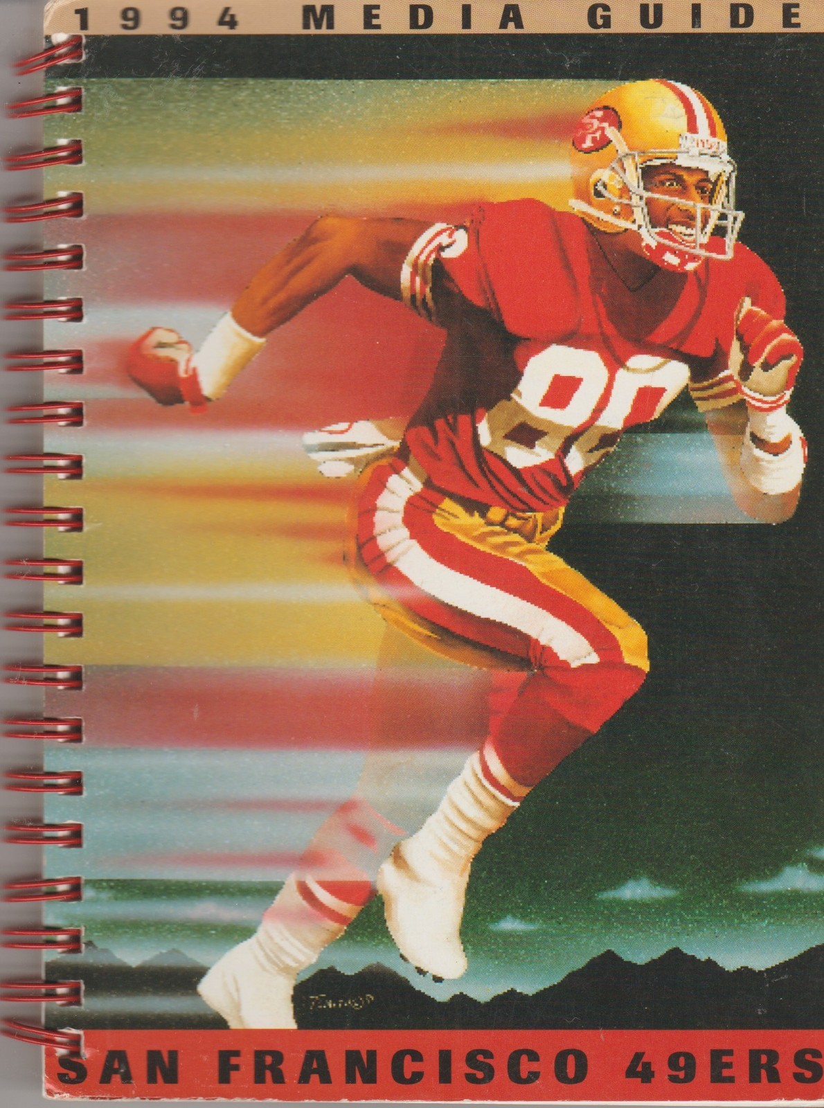 *SAN FRANCISCO 49ERS* 1994 MEDIA GUIDE 272 PAGES