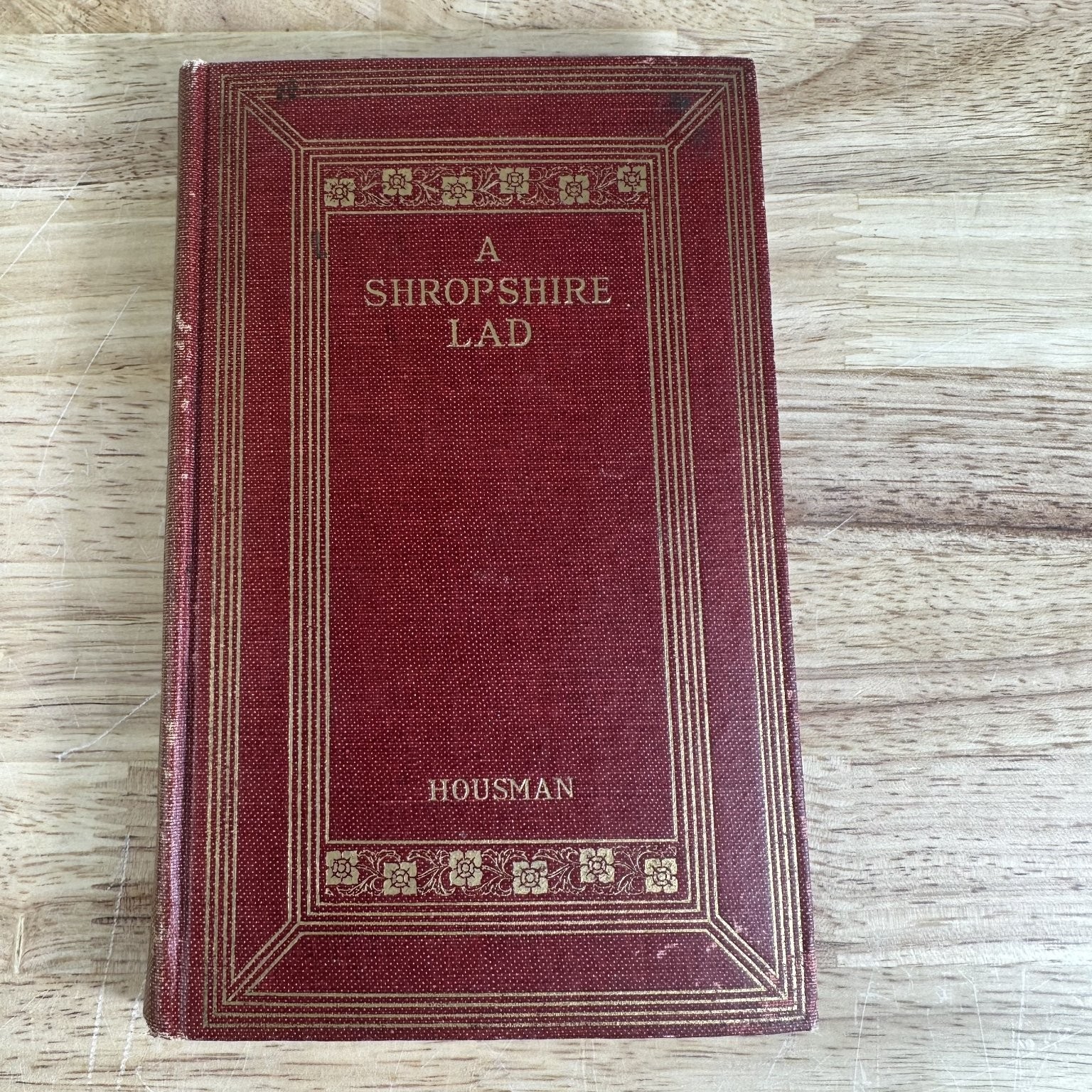 A Shropshire Lad A. E. Housman 1922 Authorised Edition Poetry Henry Holt
