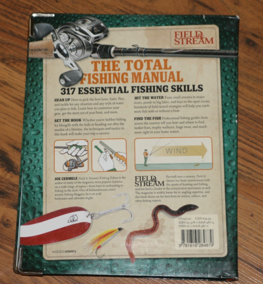 Total Fishing Manual : 317 Essential Fishing Skills by Joe Cermele (2013, Trade