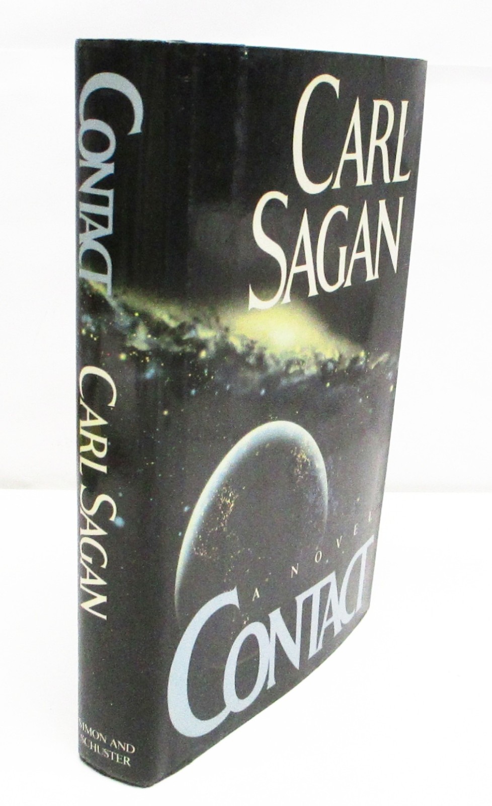 CONTACT A Novel by CARL SAGAN HCDJ 1ST/1ST LIKE NEW
