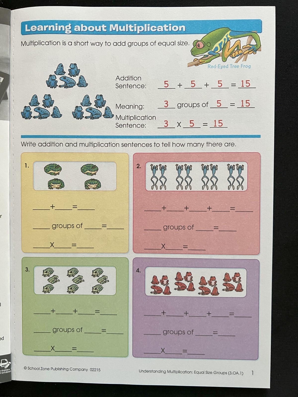 3rd 4th Grade Math Workbooks Multiplication & Division Practice Books Ages 8 10