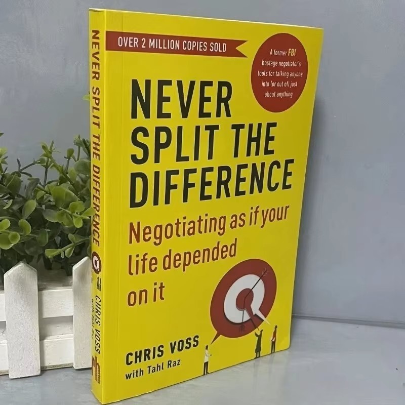 Never Split The Difference By Chris Voss Books