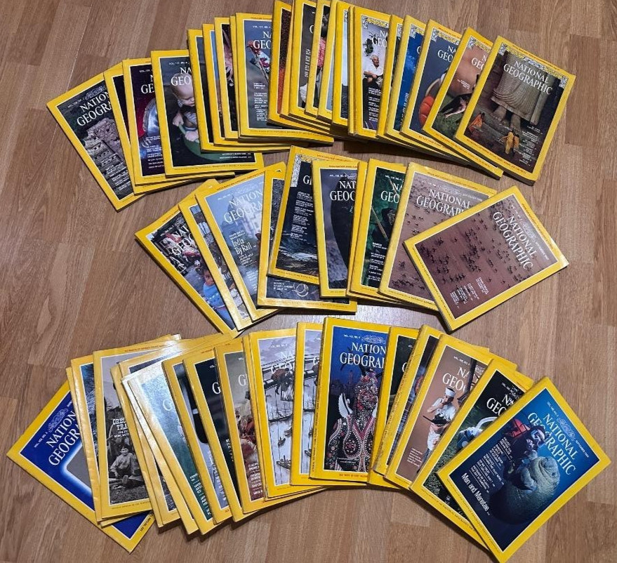 NATIONAL GEOGRAPHIC MAGAZINE – OLD – YOU PICK!!