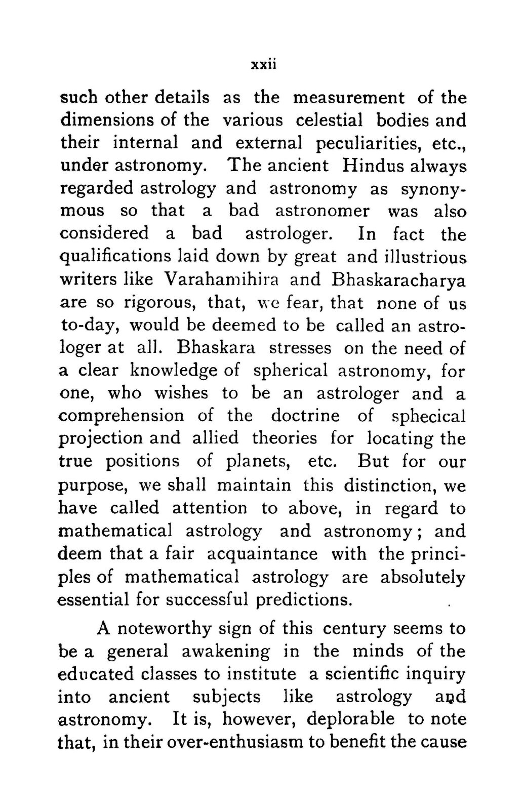 1935 A Manual Of Hindu Astrology 150 Pages