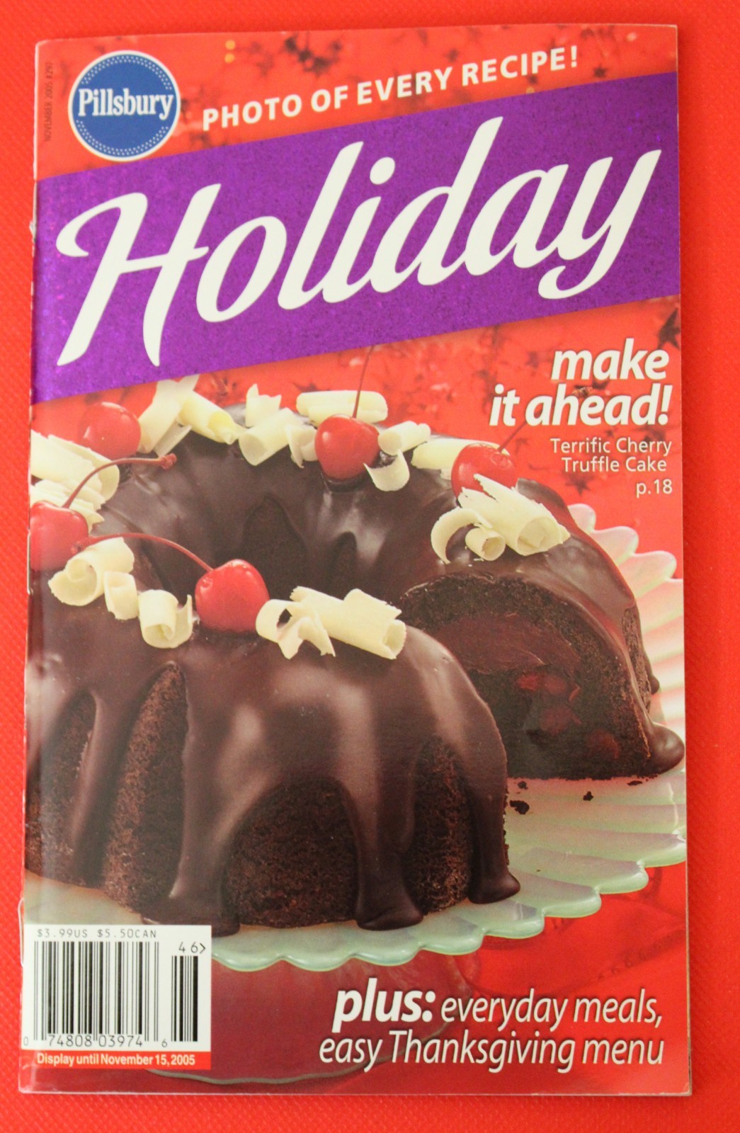 Pillsbury Cookbook Booklets AND a Hard to Find Slip Cover – Holiday Cooking