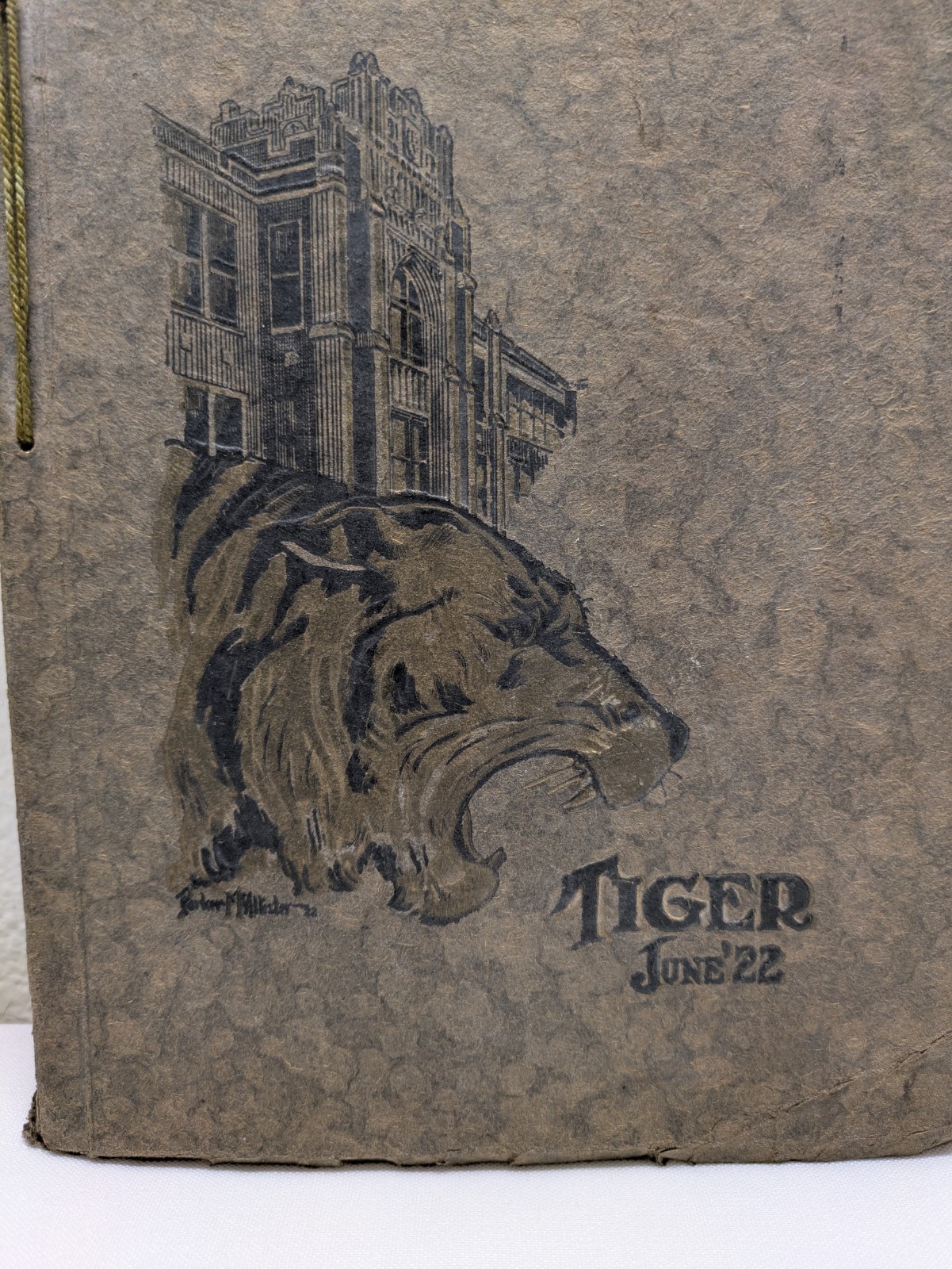 Vintage! Rare! Lewis And Clark High School Spokane Washington 1922 Annual! 📖 🐅