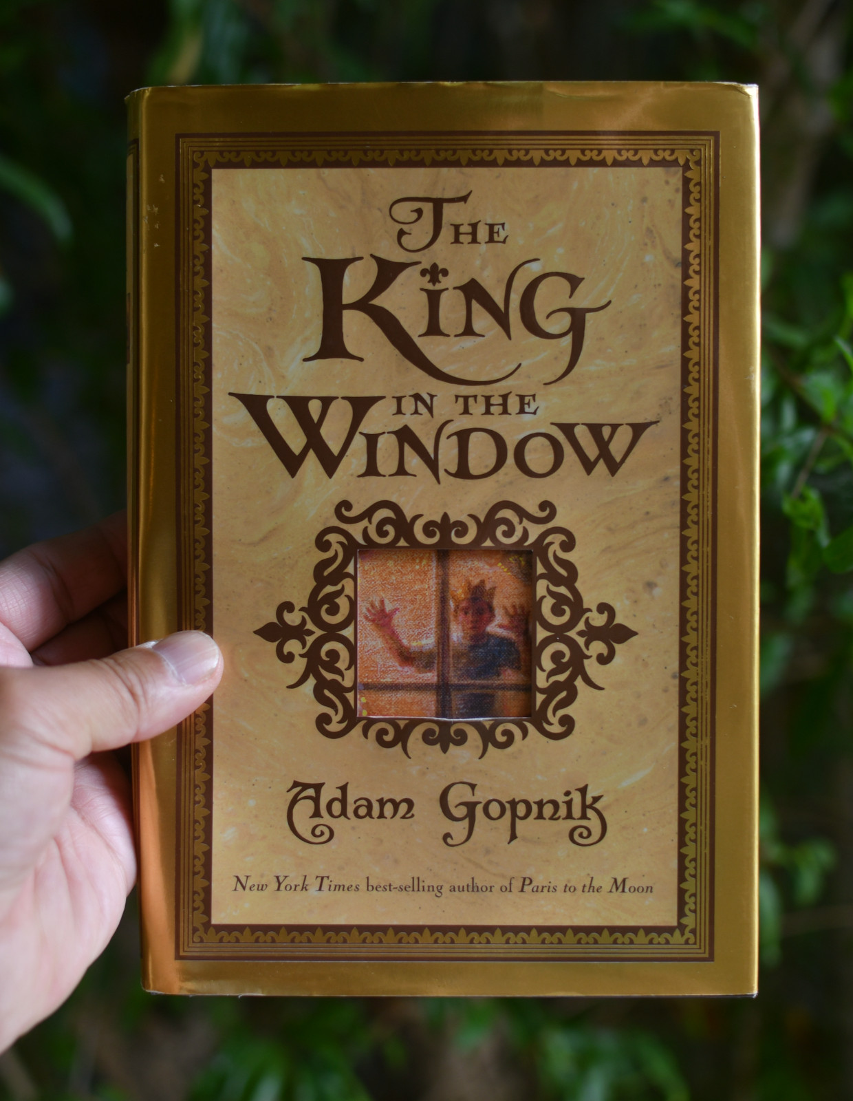 Signed Adam Gopnik King in the Window First Edition Hardcover: 416 pages