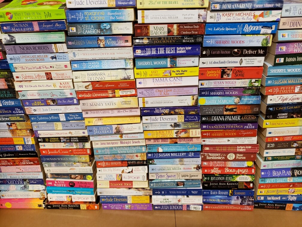 Books by Genre 20 LBS (Pounds) Box Value Lot Sorted Fiction/Nonfiction HB/PB SET