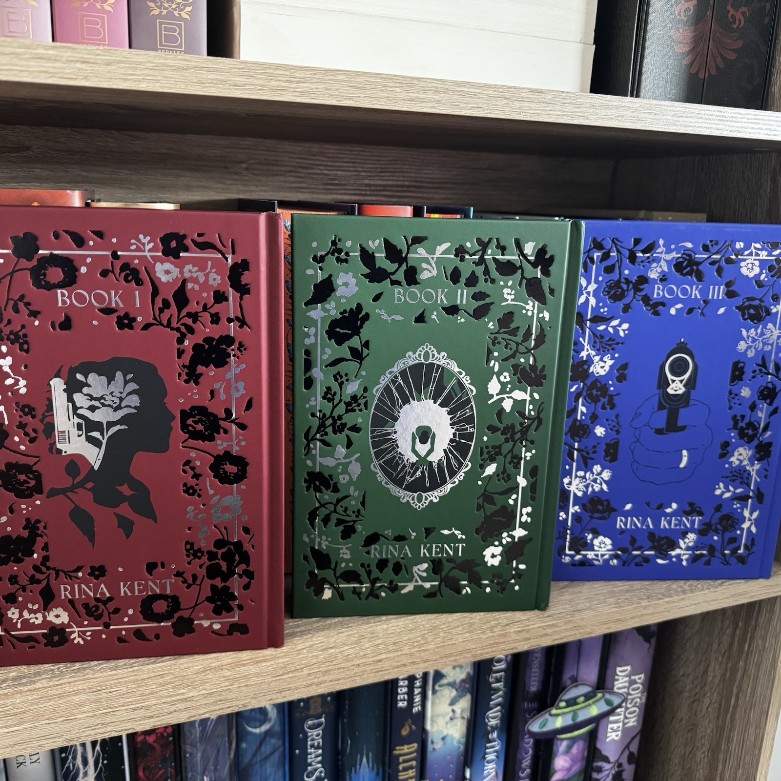 Signed Rina Kent Deception Trilogy Mystic Box Hardcover Set Rina Kent