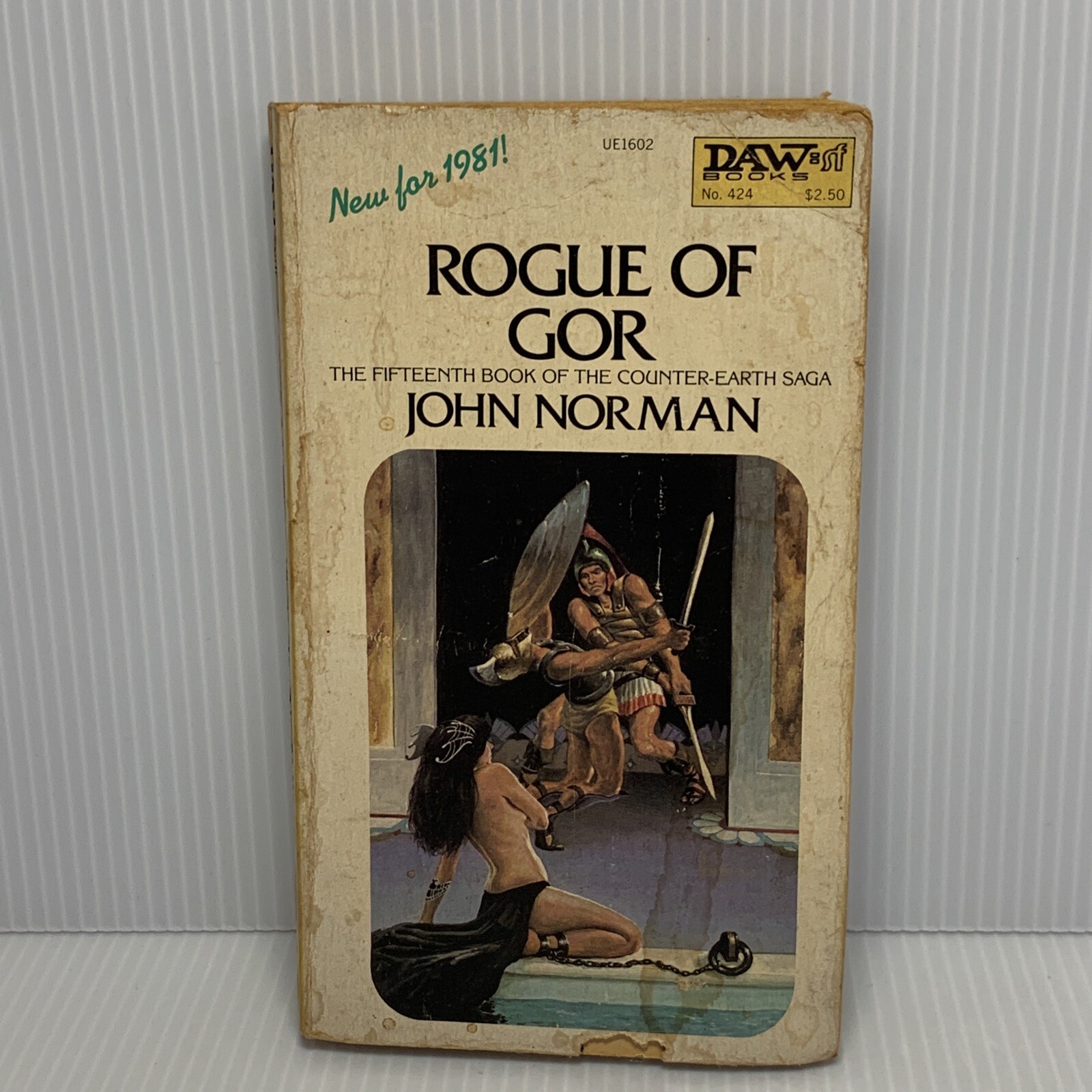 VTG John Norman Lot Of 2 DAW PB ~ Tarl Cabot Saga, Rogue Of Gor & Players Of Gor