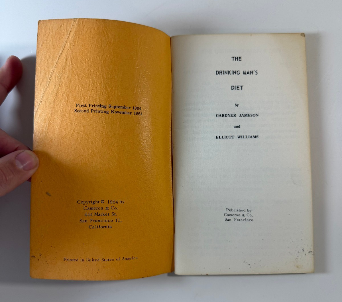 The Drinking Man’s Diet or How To Lose Weight With A Minimum Of Will Power 1964