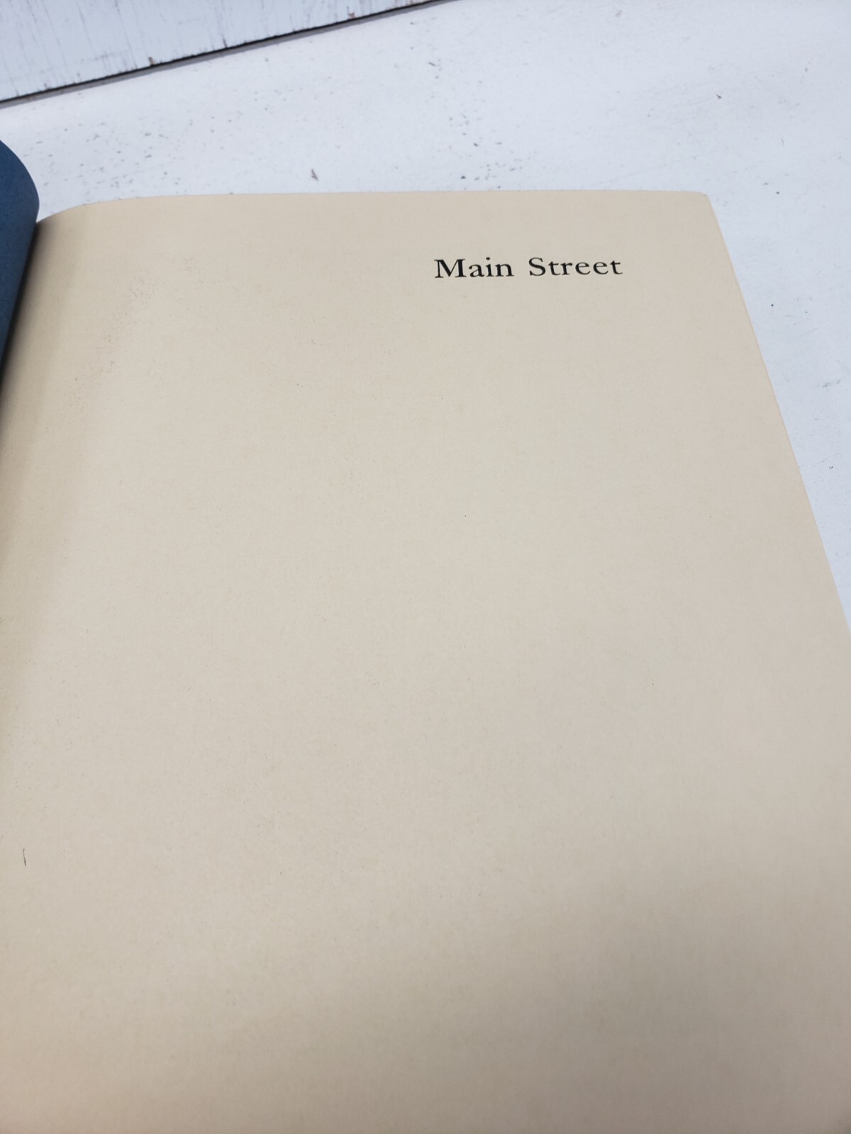 Main Street by Sinclair Lewis Book The Heritage Club Sandglass 1970