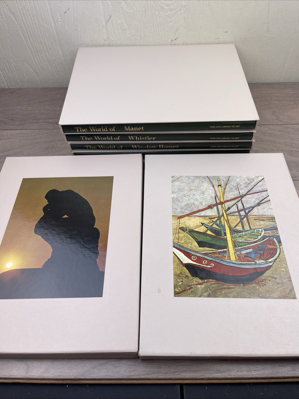 Time-Life Library of Art Lot Of 14 Volumes in Slipcases Picasso Rembrandt Manet