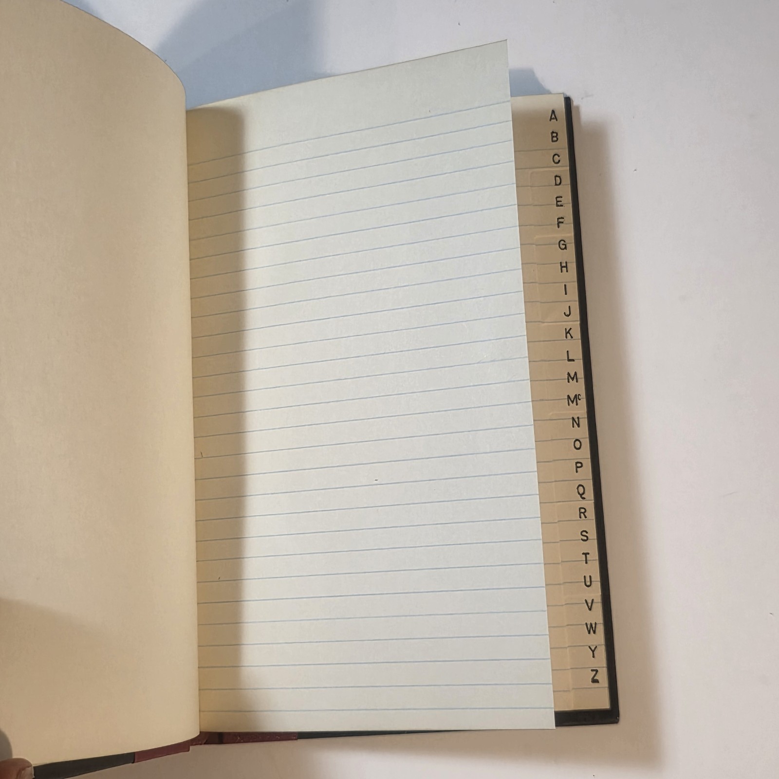 Vintage 1970s S.E. Ledger, Hard Cover, 126 Pages + Index