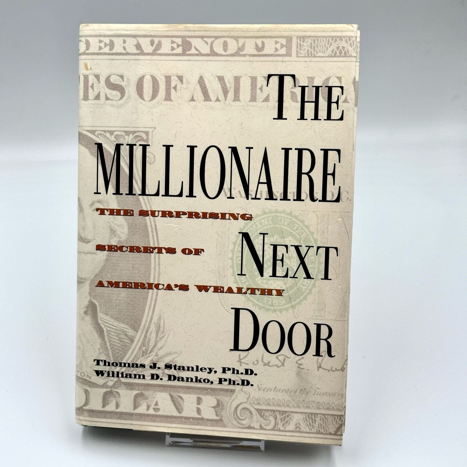 The Millionaire Next Door Thomas J Stanley William D Danko Hardcover 1996