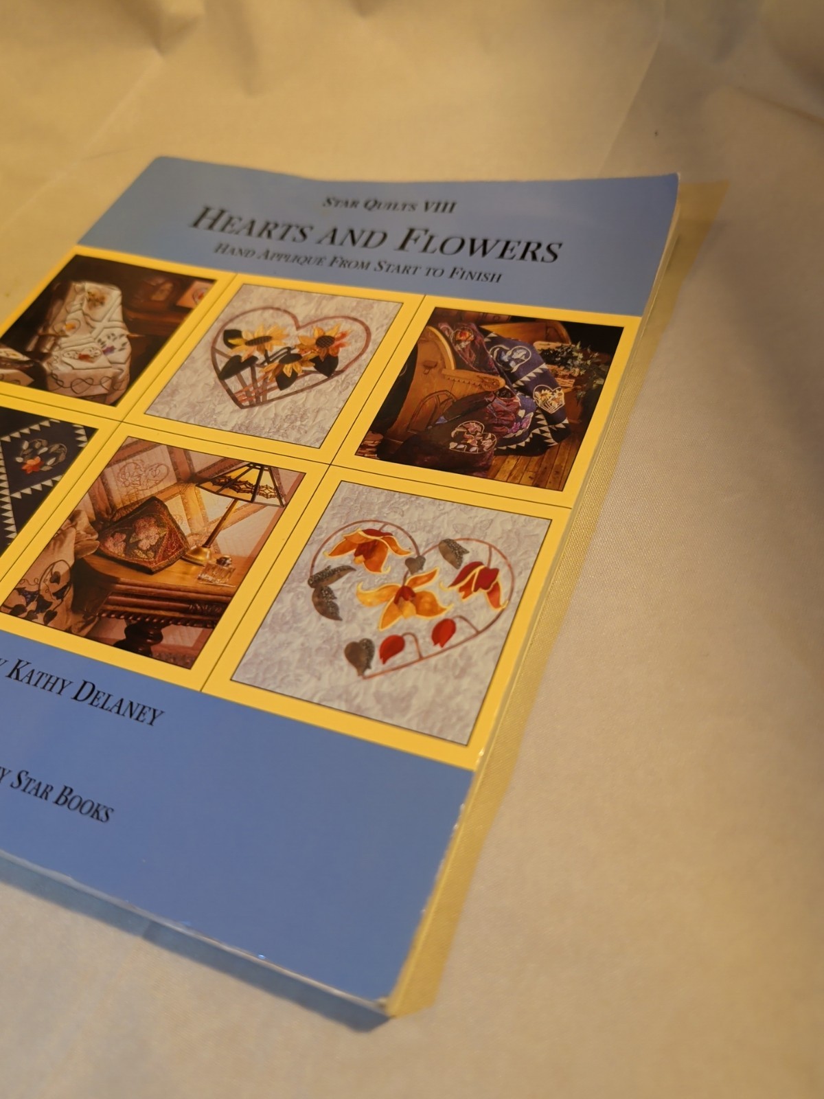 KANSAS CITY STAR BOOKS – Quilt Book – HEARTS AND FLOWERS Hand Applique 126 Pages
