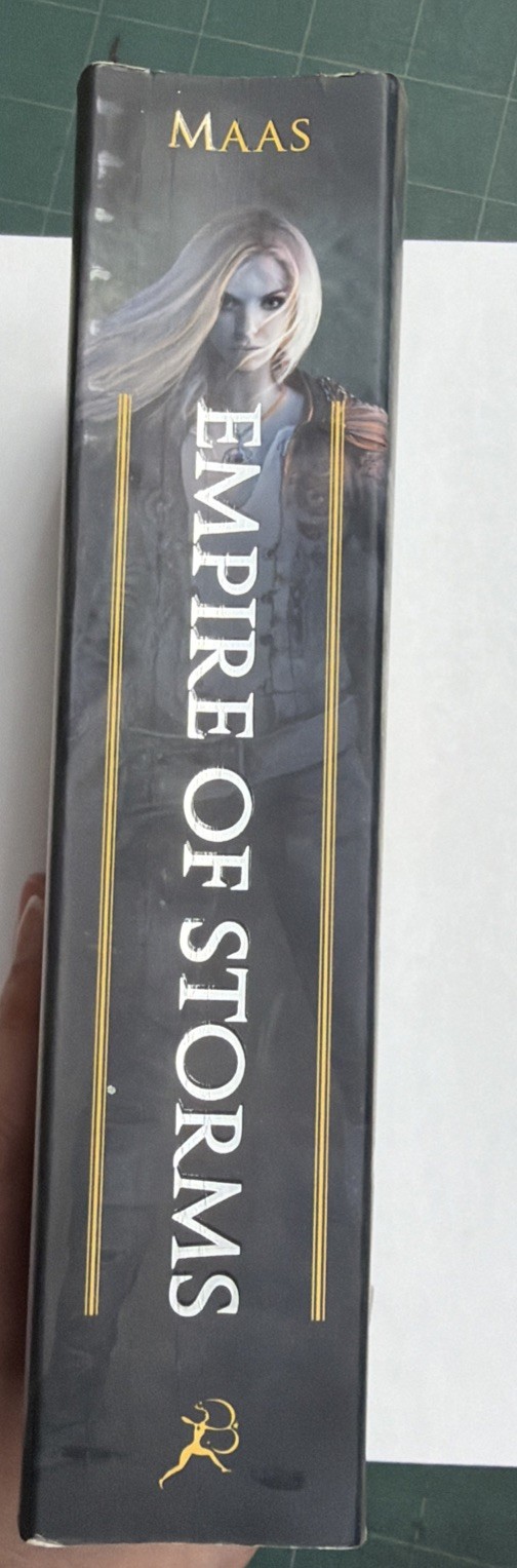 Empire Of Storms Sarah J. Maas Paperback A Throne Of Glass Novel #5/2016 OOP