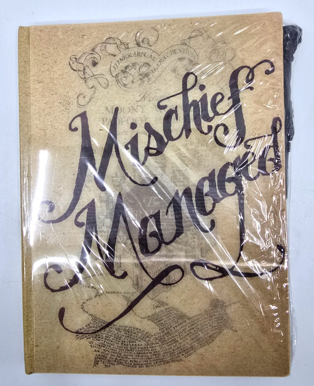 Harry Potter Mischief Managed Marauders Map Hard Cover Journal, 6 x 8 inches